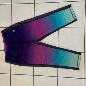 ombré cropped leggings